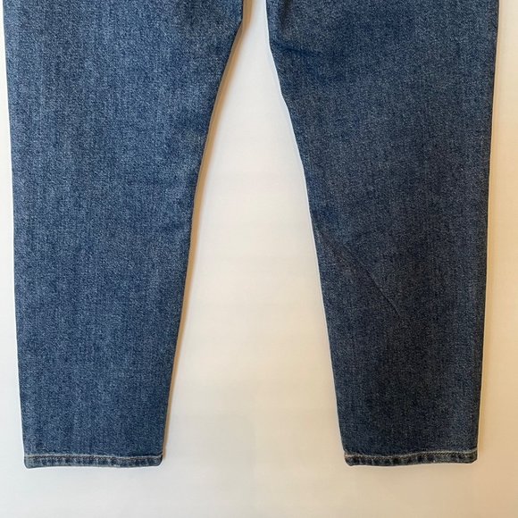 TopShop Moto Womens Size 28 Hi Rise Denim Jeans Embellished Side Stripes Bling - Picture 6 of 14